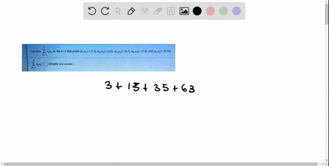 calculate-for-the-n5-data-points-x1y-13-x2-y2-35-x3y3-57-x4-ya-79-and-x5-ys-914-xkyk-simplily-your-answor-92885