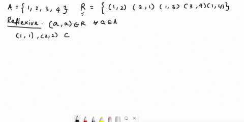 consider-the-following-relations-on-a-set-1-234-r-12-2-1-13-34-14-determine-whether-r-is-reflexive-symmetric-anti-symmetric-andor-transitive-briefly-explain-your-reasoning-compute-r2-the-com-66346