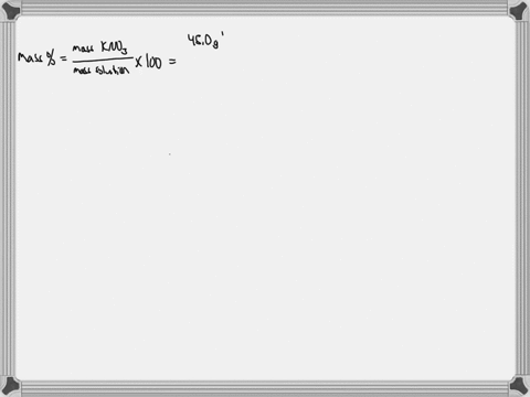 calculate-the-percent-by-mass-of-potassium-nitrate-in-a-solution-made-from-450-g-kno3-and-295-ml-of-water-at-25oc-at-this-temperature-the-density-of-water-is-0997-gml-a-757-b-867-c-133-d-152-82622