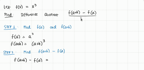 evaluate-the-difference-quotient-for-the-given-function-simplify-your-answer-fx-x3-dfracfa-h-fah-2