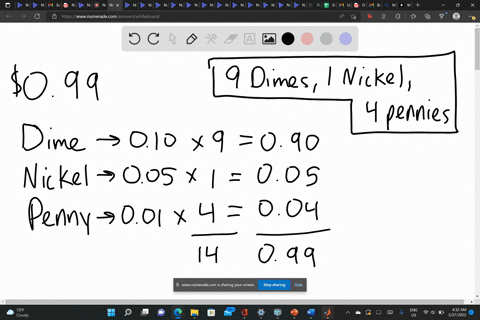 a-jar-of-coins-contains-pennies-nickels-and-dimes-the-total-number-of-coins-is-14-and-the-total-value-is-099-how-many-of-each-coin-are-there-pennies-nickels-dimes-95007