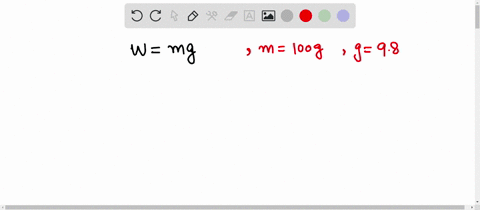 what-is-the-weight-of-the-mass-100g-in-newtons-show-calculation-82923