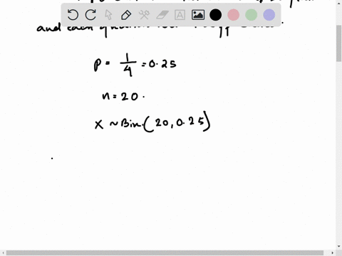 a-student-is-taking-a-multiple-choice-test-that-consists-of-20-questions-and-each-question-has-4-different-choices-the-student-randomly-guesses-on-each-question-what-is-the-probability-that-82421