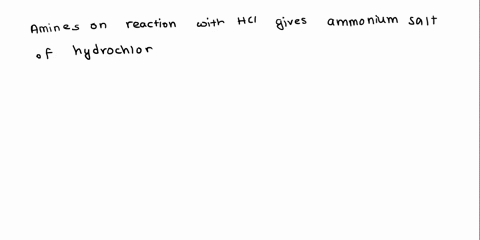 draw-the-condensed-structural-formulas-for-the-products-of-the-following-ch3ch2nh2hcl-71405