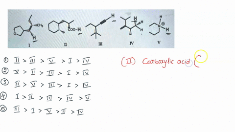 rank-the-bold-faced-hydrogens-for-the-following-compounds-from-most-acidic-to-least-acidic-mich-coo-il-viv-v-il-iliv-il-ivv-iv-87943