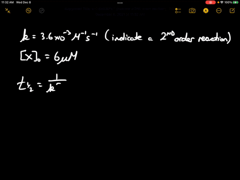 calculate-the-half-life-in-years-for-the-reaction-2-x-rightarrow-y-when-the-starting-concentration-o-16254