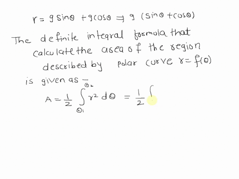 find-the-area-of-the-region-that-is-bounded-by-the-given-curve-and-lies-in-the-specified-sector_-r-9-sin0-9-cos0-0-0-i-2-96677