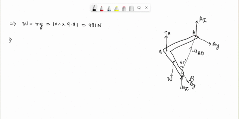 the-bent-rod-in-fig-4-is-supported-at-a-by-a-journal-bearing-at-d-by-ball-and-socket-joint-and-at-b-by-means-of-cable-bc-using-only-one-equilibrium-equation-obtain-direct-solution-for-the-te-97175