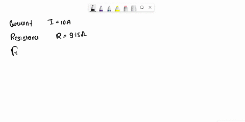 a-current-of-10-mathrma-exists-in-a-line-of-015-omega-resistance-compute-the-rate-of-production-of-t-69174