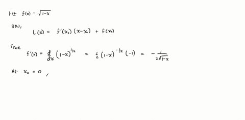 find-the-linear-approximation-of-the-function-fx-v1-at-0-lx-use-lx-to-approximate-the-numbers-vo9-enter-numteet-099-09-and-099-_-round-your-answers-to-four-decimal-places-_-43078