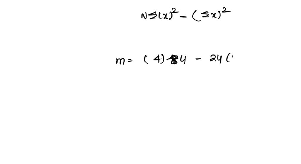 SOLVED: Linear Regression Given 4 Data Points: 2 15 Use Simple Linear ...