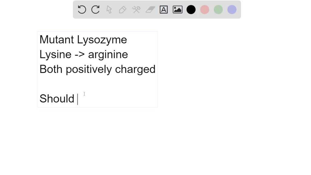 SOLVED Lysozyme is an enzyme that breaks down bacterial cell walls and
