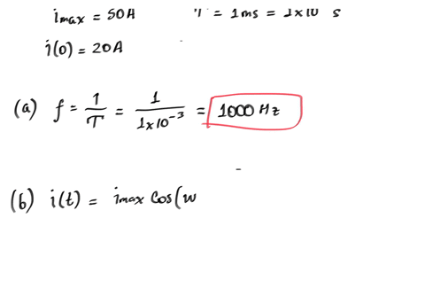 [GET ANSWER] Example 9.1 Finding the Characteristics of a Sinusoidal ...