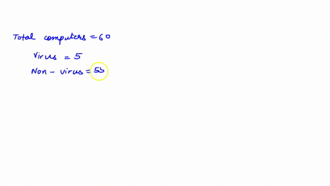 five-of-60-computers-have-a-virus-ten-are-selected-at-random-whats-the-chance-that-none-of-the-selected-computers-have-the-virus-33678