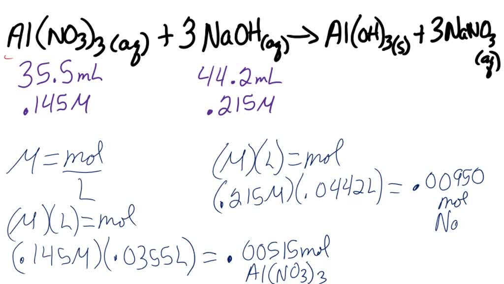 solved-aluminum-nitrate-reacts-with-sodium-hydroxide-to-form-a