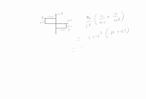 two-very-long-insulated-wires-perpendicular-to-each-other-in-the-same-plane-carry-currents-as-show-2-69473