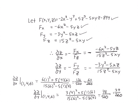 use-partial-derivatives-to-calculate-at-the-point-146