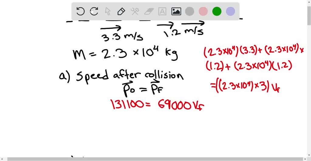 SOLVED: A railroad boxcar rolls on a track at 3.30 m/s toward two ...