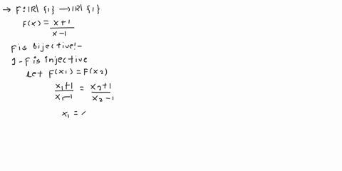 please-define-a-function-fr-1r-1-by-the-formula-fxx-1x-1-also-prove-that-f-is-bijective-99348