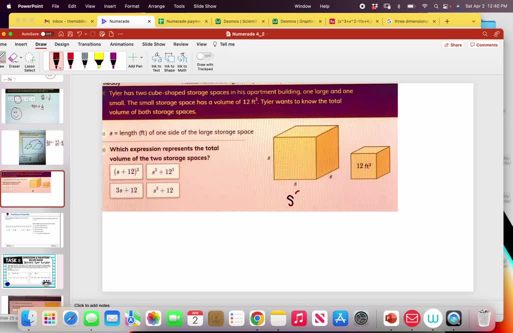 What Is The Total Volume Of Both Storage Spaces SOLVED: 'what is the answer to the bottom question?#N#Tyler has two