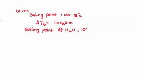 the-boiling-point-of-an-aqueous-solution-containing-a-nonvolatile-electrolyte-is-10075c-a-what-is-the-boiling-point-elevation-b-what-is-the-molality-of-the-solution-54365