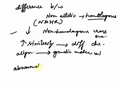 describe-the-difference-between-a-non-allelic-homologous-recombination-and-a-non-homologous-crossover-what-kinds-of-chromosomal-abnormalities-can-be-generated-from-these-different-types-of-c-41395