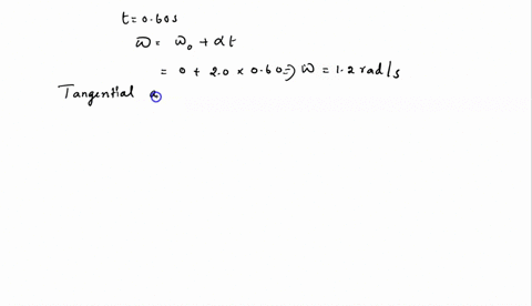 uuehicir-a-wheel-rotating-about-fixed-axis-with-constant-angular-acceleration-of-20-rads-starts-from-rest-at-0-the-wheel-has-diameter-of-s2cm-what-is-tke-magnitude-of-the-total-acceleration-22775
