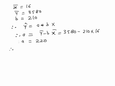 10-calculate-the-y-intercept-a-of-the-regression-equation-using-the-following-information-10-pts-mean-number-of-years-of-schooling-16-x-mean-monthly-income-3580-slope-b-of-the-regression-equ-33777