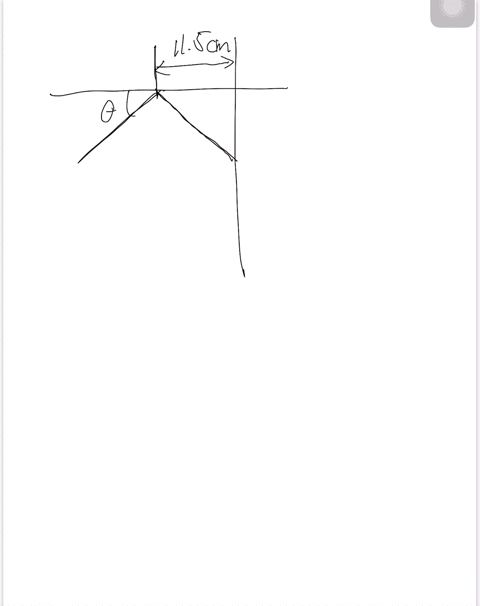 two-plane-mirrors-intersect-at-right-angles-a-laser-beam-strikes-the-first-of-them-at-a-point-115-cm-from-their-point-of-intersection-as-shown-in-textbffig-e331-for-what-angle-of-incidence-at-the-fi-2
