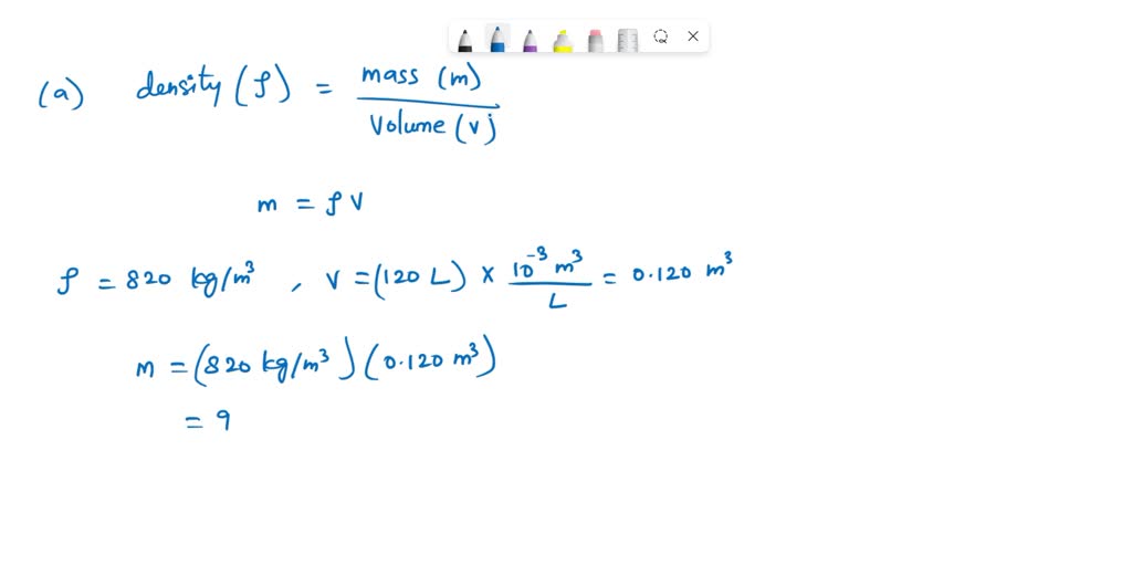 SOLVED Two liquids of different densities (Density of Liquid 1 = 1457
