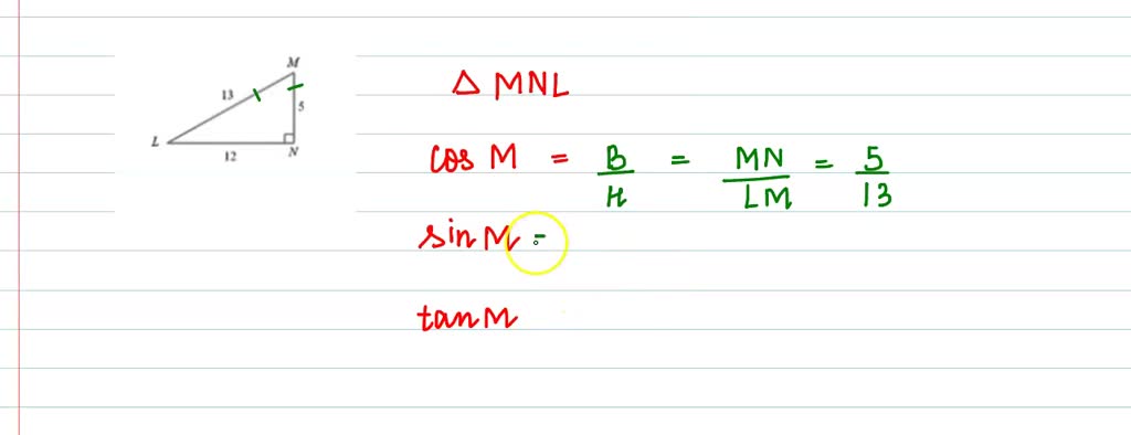 SOLVED: A Right Triangle Has Side Lengths 8, 15, And 17 As Shown Below ...