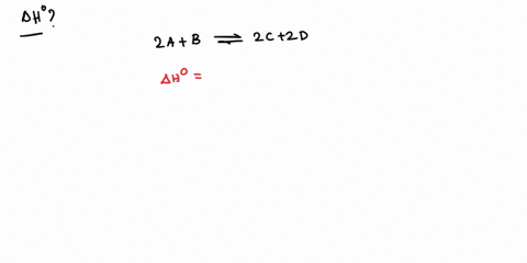 calculate-the-standard-enthalpy-change-for-the-reaction-2ab-2c-2d-where-the-heats-of-formation-are-given-in-the-following-table-substance-fh-kj-mol-1-a-263-b-409-c-191-d-483-for-this-i-got-3-98385