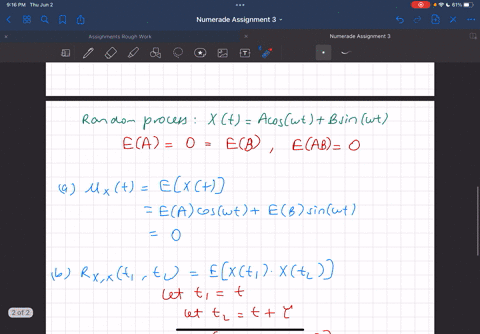 a-random-process-is-given-by-xt-a-coswt-b-sinwt-where-a-and-b-are-independent-zero-mean-random-variables_-answer-the-following-show-your-work-a-find-the-mean-function-uxt-b-find-the-autocorr-04006