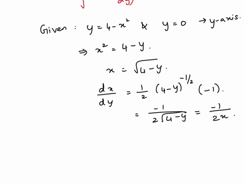 question-19-set-up-and-evaluate-the-definite-integral-for-the-area-of-the-surface-formed-by-revolving-the-graph-of-y-4-r2-andy-0-about-the-axis-round-your-answer-to-three-decimal-places_-163-14768