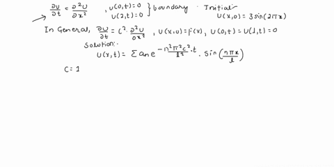25-points-solve-the-following-heat-equation-du-ot-d2u-dx2-with-the-boundary-conditions-u0-0-u2-0-and-the-initial-condition-ux-0-3sin2tx-74566