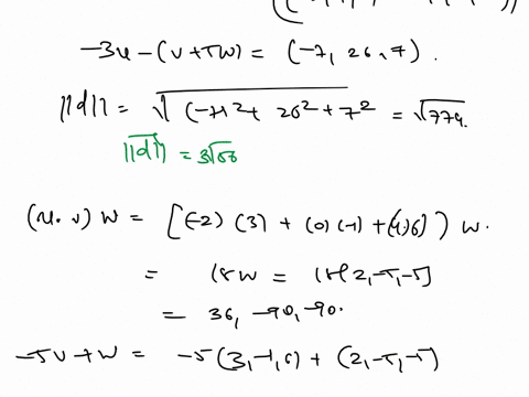 problem23marks-letu-204v3-16andw2-5-5-a-find-the-distance-between-3u-and-v5w-b-compute-5vwxuvw-problem-32marks-givenu013-6andv-1122-a-compute-the-projection-of-u-along-v-b-compute-the-projec-62044