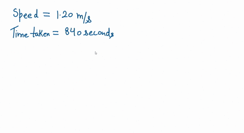 it-takes-840s-to-walk-completely-around-a-circular-track-moving-at-a-speed-of-120ms-what-is-the-radius-of-the-track-45947