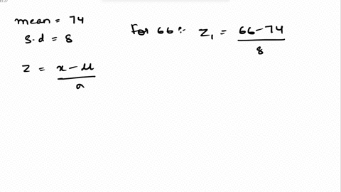 a-set-of-final-examination-grades-in-an-introductory-statistics-course-is-normally-distributed-with-mean-74-and-standard-deviation-of-8-complete-parts-a-through-d-what-is-the-probability-tha-64596