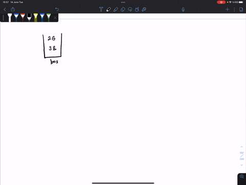 for-a-box-containing-2-green-balls-and-3-blue-balls-are-drawn-in-succession-each-ball-is-placed-in-the-box-before-the-next-draw-is-made-let-g-be-a-random-variable-representing-the-number-of-31193