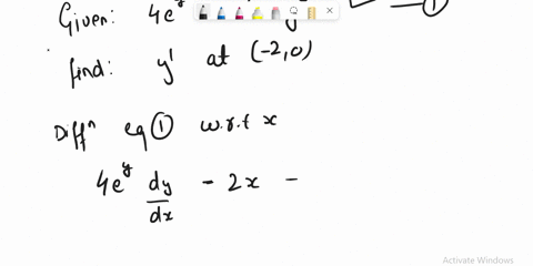 use-implicit-differentiation-to-find-y-then-evaluate-y-at-20-4ey-x2-y5-y-y-20-simplify-your-answer-63613