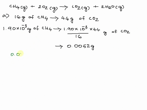 when-methane-ch4-burns-it-reacts-with-oxygen-gas-to-produce-carbon-dioxide-and-water-the-unbalanced-equation-for-this-reaction-is-ch4go2gco2gh2og-awhat-mass-of-carbon-dioxide-is-produced-fro-39175