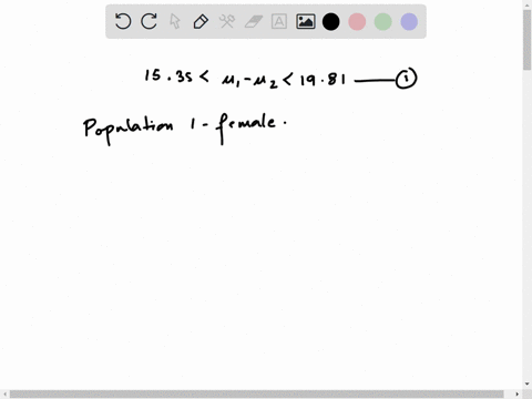 if-the-heights-of-male-college-basketball-players-and-female-basketball-players-are-used-to-construct-a-95-confidence-interval-for-the-difference-between-the-two-population-means-the-result-is-1535-cm