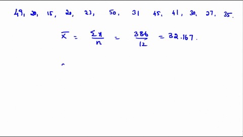 a-random-sample-of-commute-times-in-minutes-is-given-below-assume-the-population-of-commuters-is-normally-distributed-minutes-49-20-15-20-23-50-31-45-41-30-27-35-1-construct-the-95-confidenc-79387