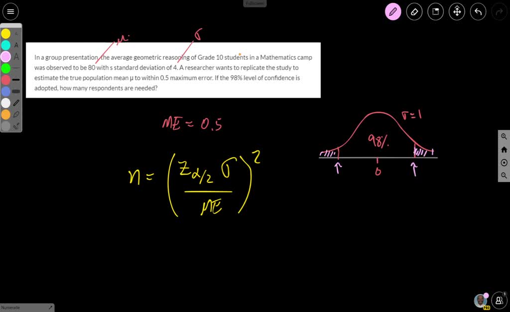 in a group presentation the average geometric reasoning