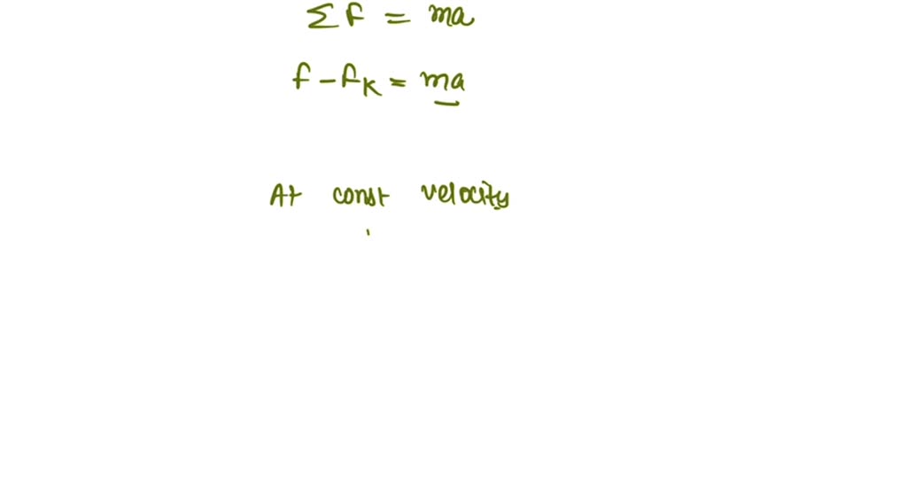 SOLVED The force of friction on a sliding object is 10 n. the applied