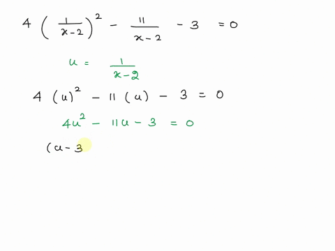 solve-the-equation-after-making-an-appropriate-substitution-30-x-2-determine-the-appropriate-substitution-using-the-new-variable-uu-write-the-new-quadratic-equation-using-the-variable-u-simp-44435