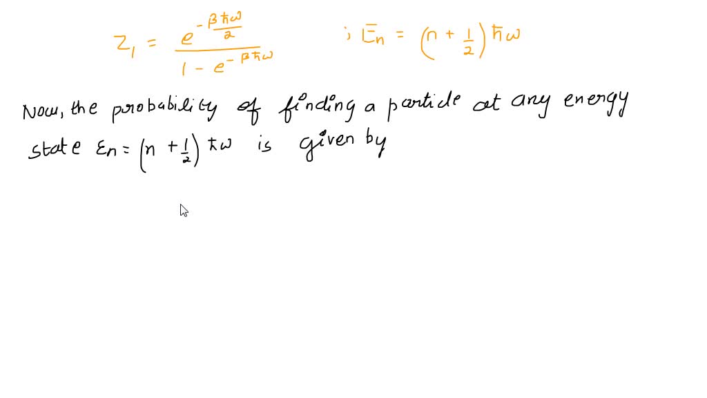 SOLVED The quantum partition function of a onedimensional harmonic