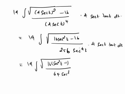 19v12-16-evaluate-the-integral-dx-14-a-which-trig-substitution-is-correct-for-this-integral-1-16-tan0-3-4-sec0-t-4tan0-x-16-sec0-i-19-sin-0-1-4sin0-b-which-integral-do-you-obtain-after-subst-04522