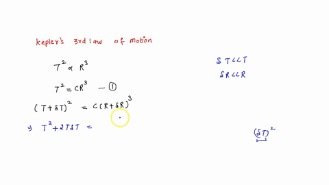 problem-13-a-satellite-is-in-a-circular-orbit-of-radius-the-satellite-orbits-with-a-period-t-a-second-satellite-is-in-a-nearby-orbit-with-a-radius-r-ar-and-orbital-period-t-at-where-ar-r-at-80003