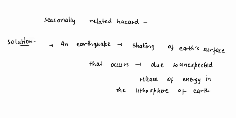 which-of-the-following-is-seasonally-related-hazard-a-earthquake-b-volcanic-eruption-c-terrorist-attack-d-none-of-the-above-ans-as-fast-as-you-can-45335